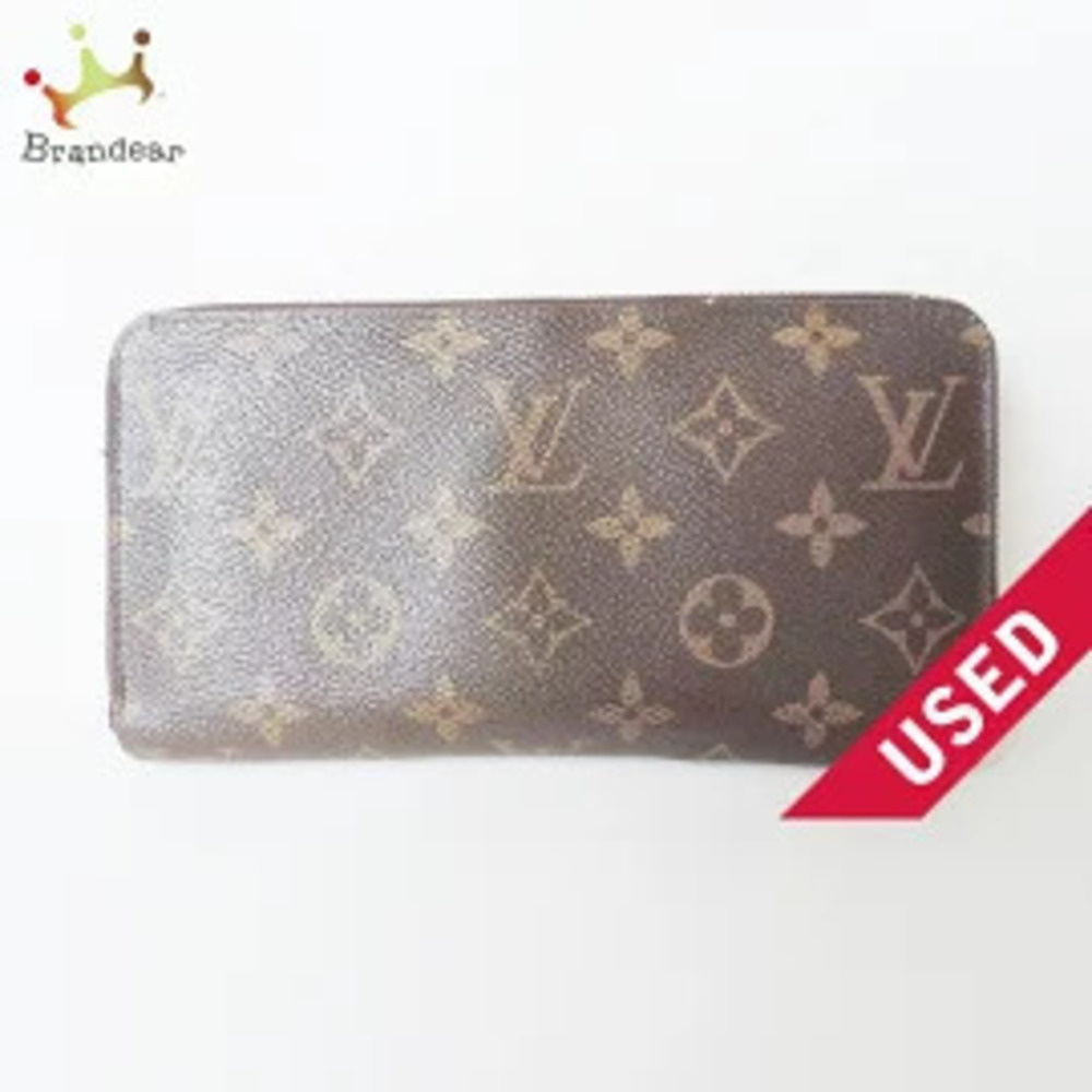 LOUIS VUITTON Zippy Wallet Long Monogram Canvas